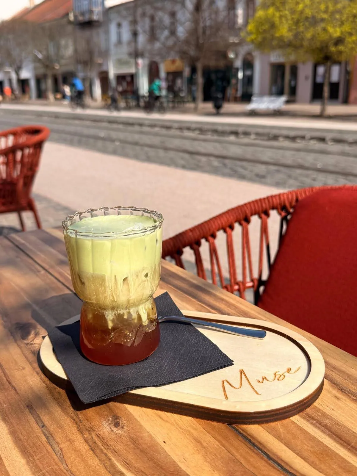 Drink na terase Muse na Hlavnej